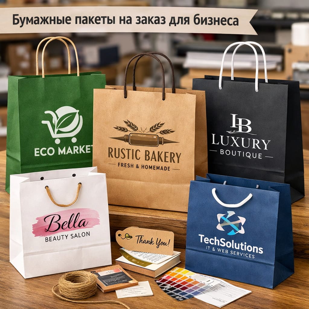 Производство бумажных пакетов